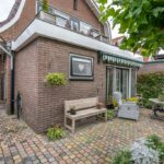 Vrijstaande woning Middelharnis Hobbemastraat 18 achtertuin