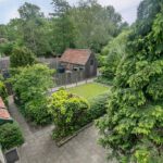 Vrijstaande woning met garage Ooltgensplaat Molendijk 75 tuin