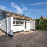 Vrijstaande recreatiewoning Oude-Tonge Zuiddijk 61-A62 achterzijde