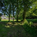 Vrijstaande woning Ouddorp Oude Nieuwlandseweg 23A achtertuin