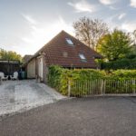 Vrijstaande recreatiewoning Herkingen Herkingsezeedijk 233 oprit