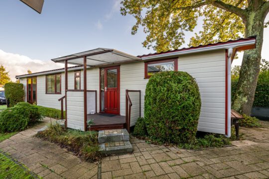 Vrijstaande recreatiewoning Goedereede Doelweg 35-93 voorzijde
