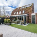 2-onder-1 kapwoning Den Bommel Beneden Oostdijk 66 achterzijde