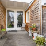 Geschakelde woning Ooltgensplaat Molendijk 11 achterzijde